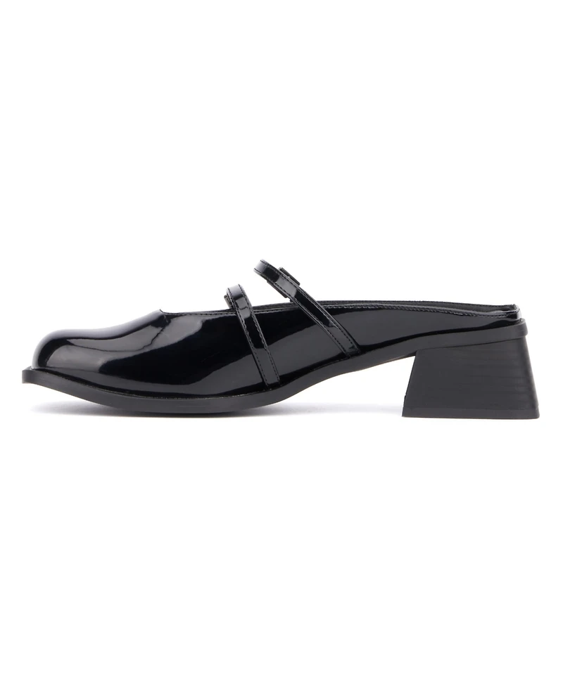 Olivia Miller Women's Aquarius Mule Sandals