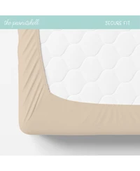 The Peanutshell Cheerful Check Cotton Jersey 4 Pack Bassinet Sheets