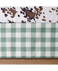 The Peanutshell Crib Bedding Set for Baby Boys, Boho Farm, 3 Pieces