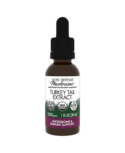 Host Defense Turkey Tail Extract - Digestive Health & Immune Response Support Supplement