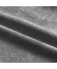 Chenille Solid Room Darkening Back Tab Curtain Panel