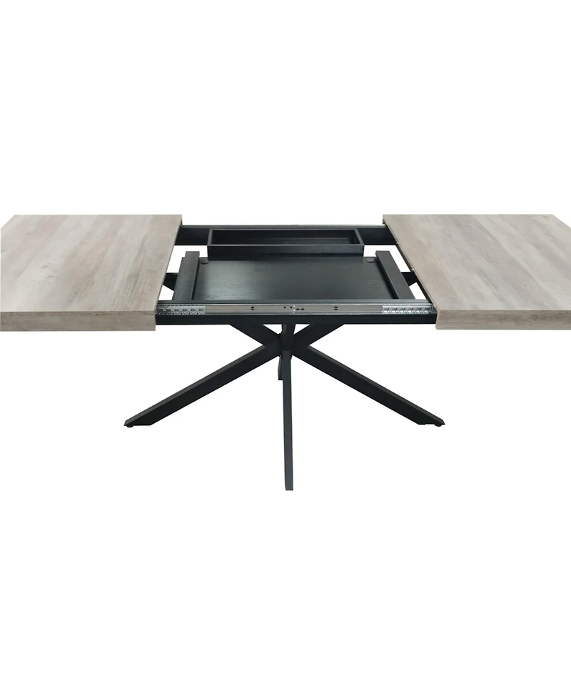 Streamdale Retro Rectangular Stretch Table Versatile Decor & Family Gatherings