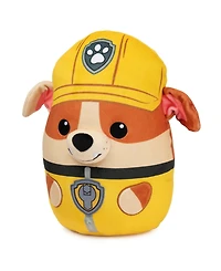 Paw Patrol Rubble Squish Plush, Official Toy from The Hit Cartoon, Squishy Stuffed Animal