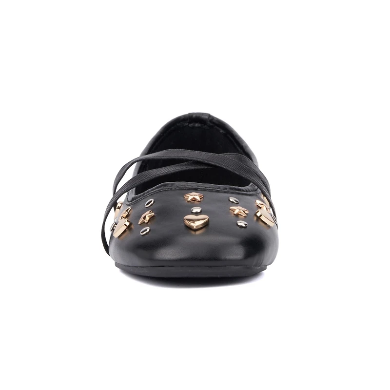 Olivia Miller Girls Atomic Vibe Ballet Flat