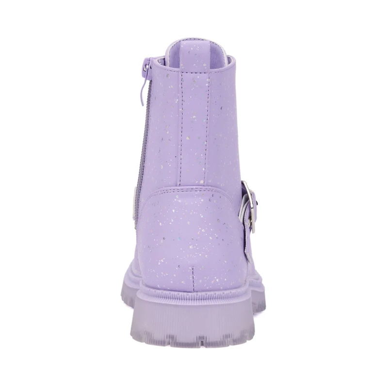 Olivia Miller Little Girls Star Bright Combat Boots