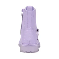 Olivia Miller Little Girls Star Bright Combat Boots