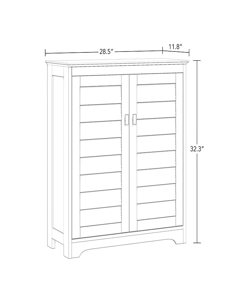 RiverRidge Home 28.5" Two-Door Floor Cabinet