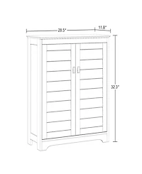 RiverRidge Home 28.5" Two-Door Floor Cabinet