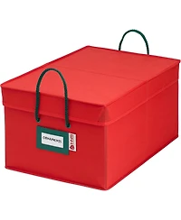 Florida Brands Under bed Christmas Ornament Storage Box with Dividers and 3 Trays - Fits up to 72- 3" Ornaments