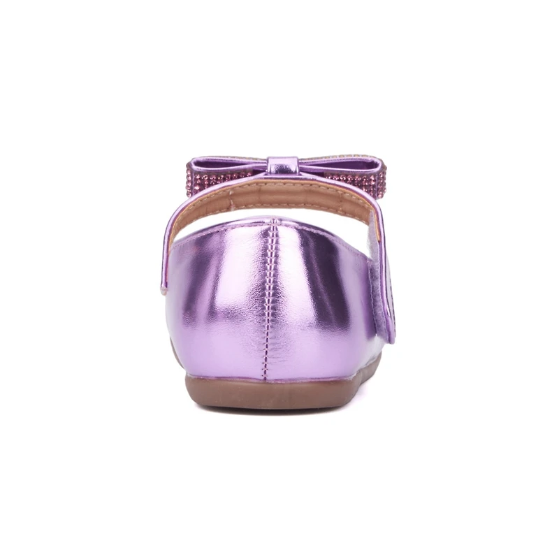Olivia Miller Big Girls Crystal Clear Maryjane Flats