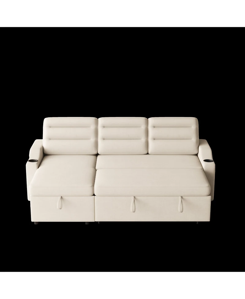 Streamdale Convertible Sofa Bed with Storage