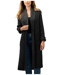 Simply Natural Nina Long Alpaca Coat