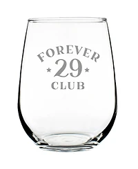 Bevvee Forever 29 Stemless Wine Glass