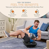 LifePro Rumblex Plus 4D Vibration Plate – Triple Motor, 3D/4D Motion for Weight Loss & Toning
