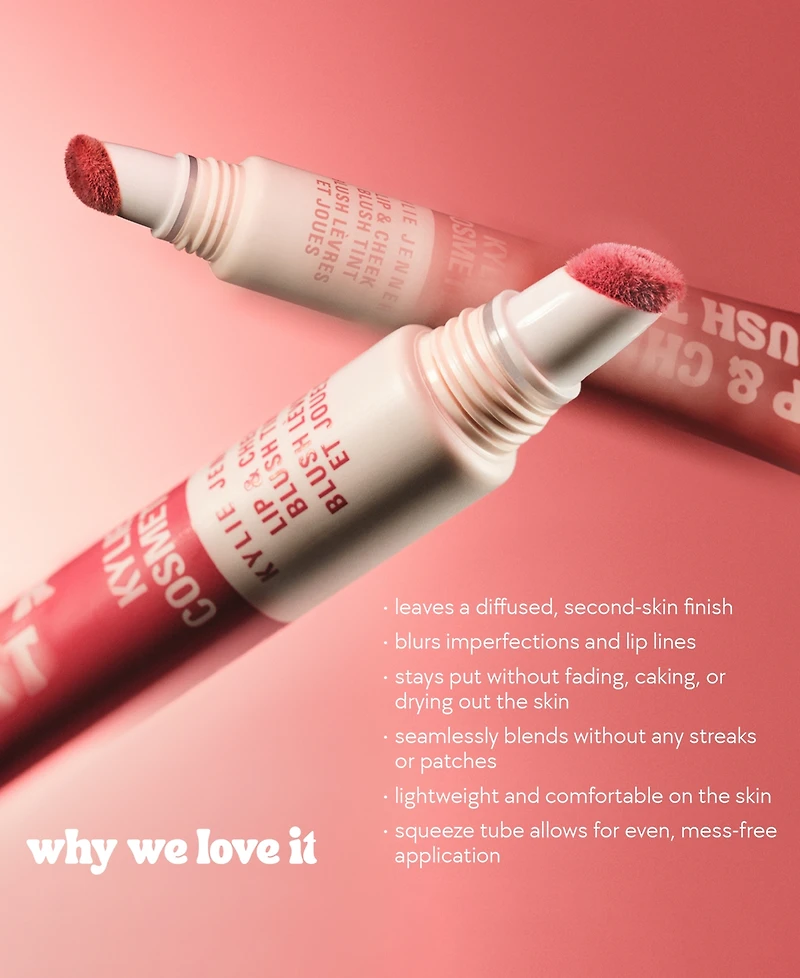 Kylie Cosmetics Lip & Cheek Blush Tint, 0.3 oz.