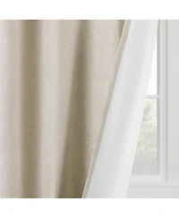 Linen Slub Blackout Grommet Pair (2 Panels