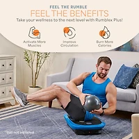 LifePro Rumblex Plus 4D Vibration Plate – Triple Motor Oscillation & 3D/4D Motion for Weight Loss