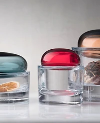 Nude Glass Ecrin Small Lidded Vessel