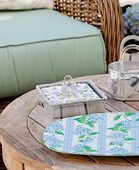 Mariposa Tote Bag Beaded Napkin Box Set