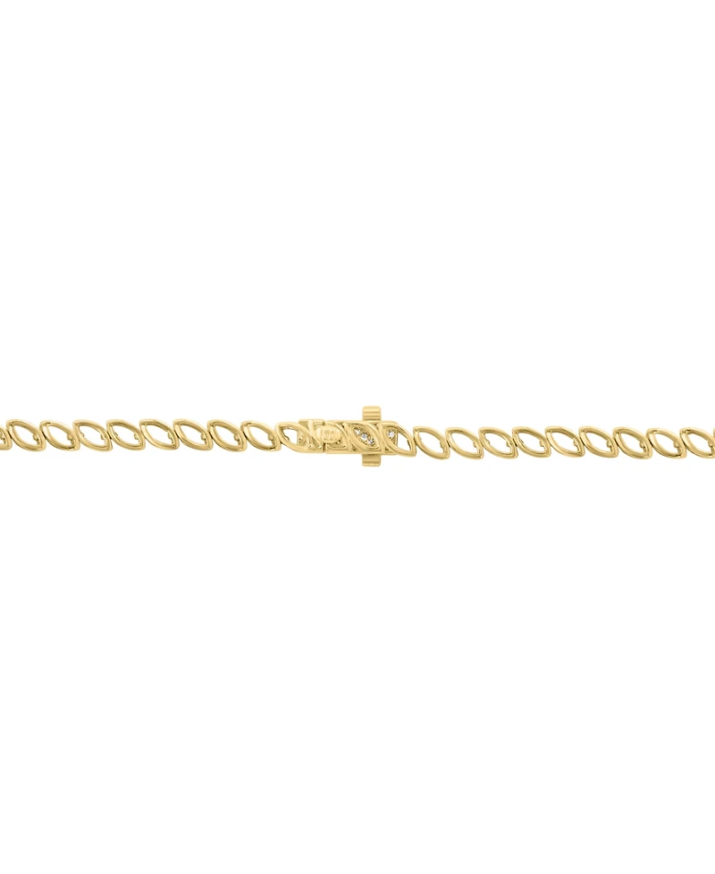 Effy Ruby (13-7/8 ct. t.w.) & Diamond (2-1/3 ct. t.w.) 18" Statement Necklace in 14k Rose Gold