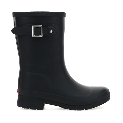 Womens Delridge Faux Fur Mid Rain Boot