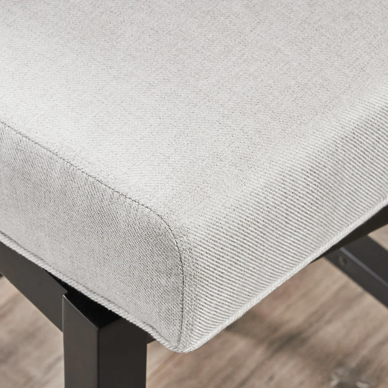 Streamdale Beige Swivel Counter Stool Comfort, Style in Any Room