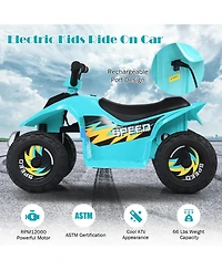 Hongge 6V Kids Electric Atv 4 Wheels Ride-On Toy