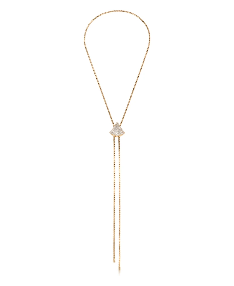 Ettika Pave Shine Bolo Necklace