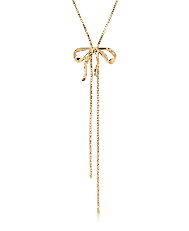 Ettika Bow Bolo Necklace