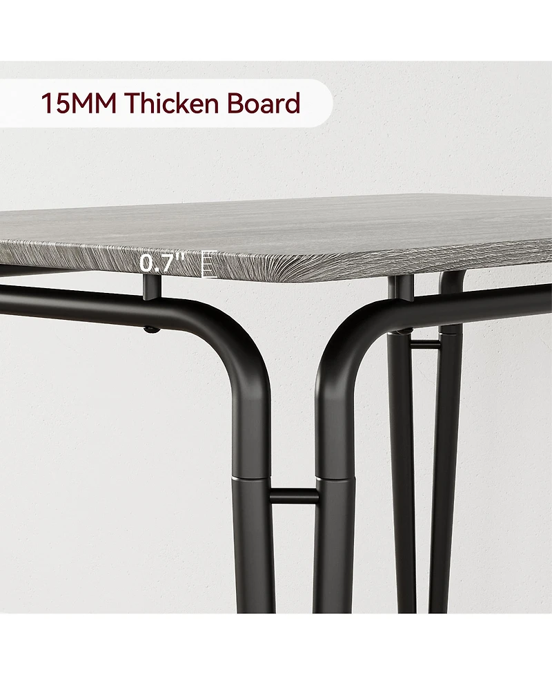 Dining Table for 4, Small Table and Chairs Set of 5, Dinette Set for 4, 5 Piece Kitchen & Dining Room Sets