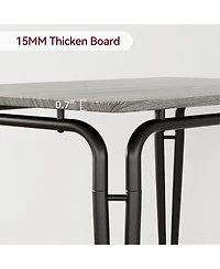 Dining Table for 4, Small Table and Chairs Set of 5, Dinette Set for 4, 5 Piece Kitchen & Dining Room Sets