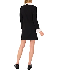 CeCe Women's Collared Shift Dress