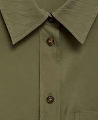 Mango Women's Pocket Modal Shirt