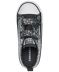 Converse Toddler Girls Chuck Taylor All Star Glitter Easy-On Casual Sneakers from Finish Line