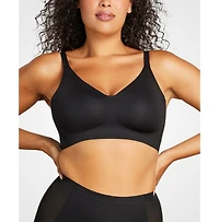 Siella Women's Silky Smooth V-Neck Bra