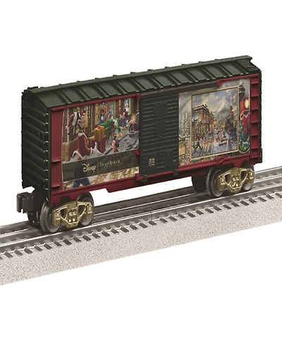 Lionel Thomas Kinkade Disney Mickey and Minnie Candy Cane Express Boxcar