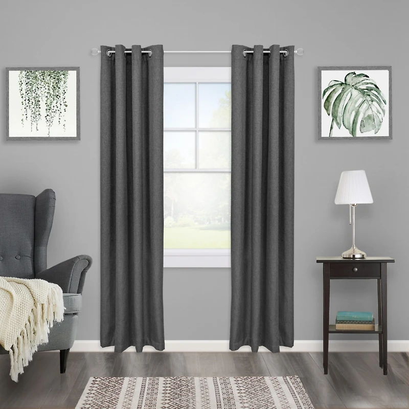 Kenney Jax 5/8-Inch Decorative Curtain Rod for Elegant Window Treatments