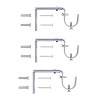 Kenney Khaleesi 1 Inch Premium Decorative Curtain Rod for Elegant Window Treatments