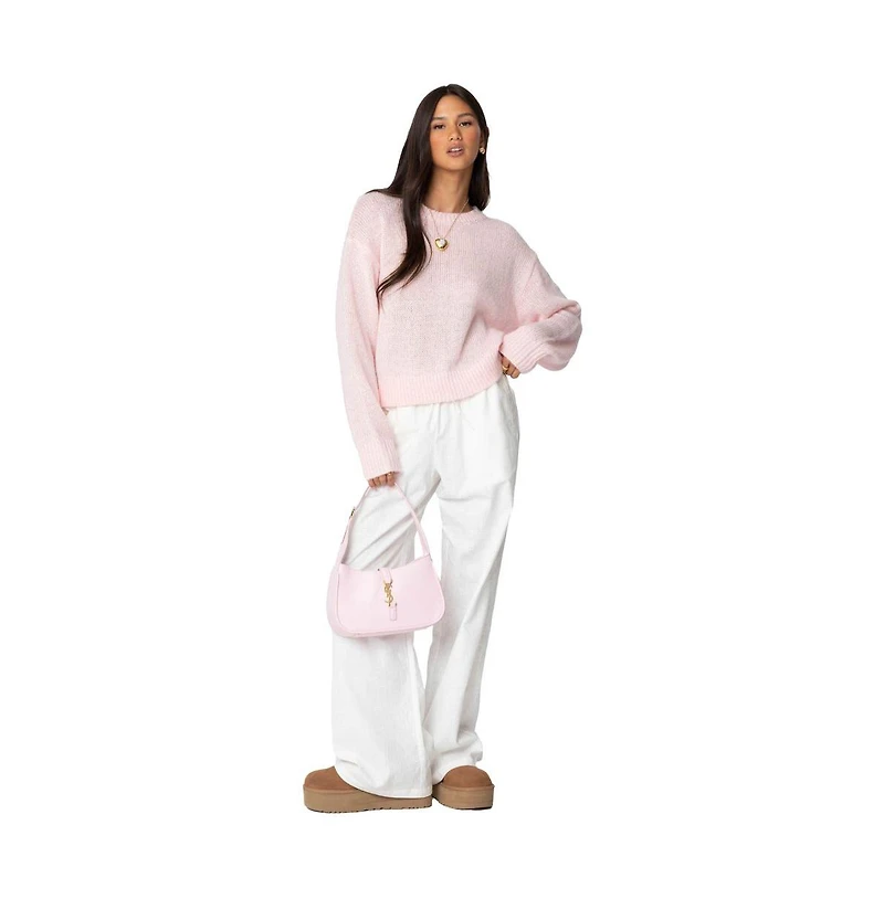 Edikted Womens Kyrah Oversized Knit Sweater