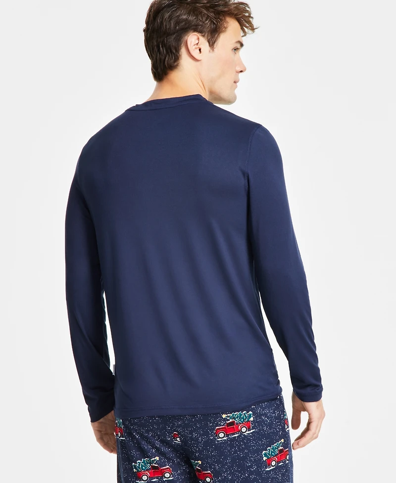 Perry Ellis Portfolio Men's Deluxe Touch Knit Crewneck Shirt