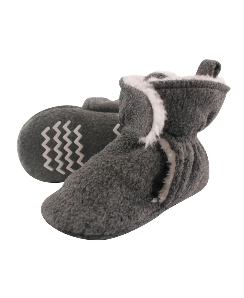 Hudson Baby Boys Unisex Sherpa Booties