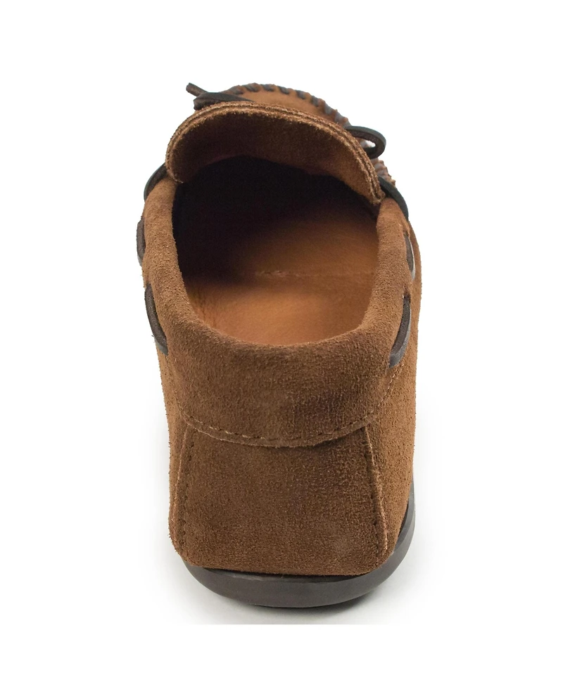 Minnetonka Men's Suede Classic Moc Loafers