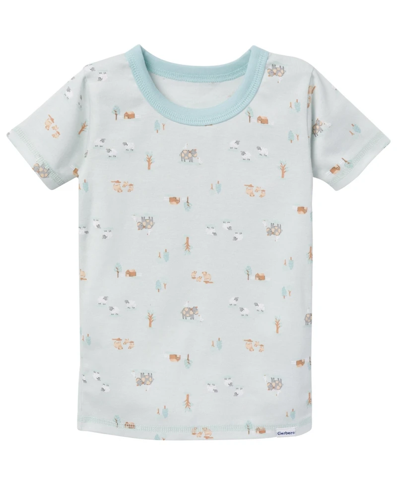 Gerber Baby Boys Pajamas Set, 4 Piece