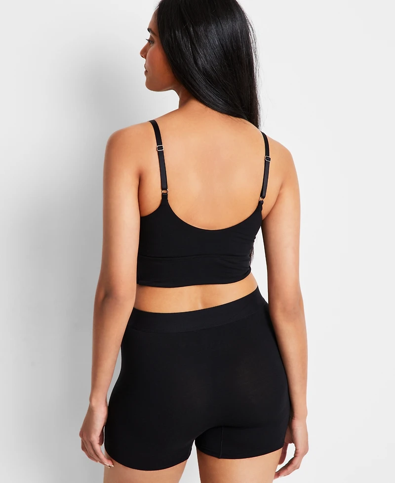 State of Day Women's Longline Cropped Bralette, Exclusively at Macy's