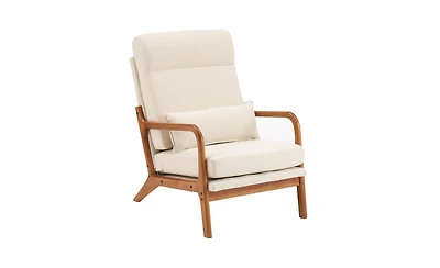 Slickblue High Back Indoor Leisure Chair Stylish and Comfortable Seating for Relaxation