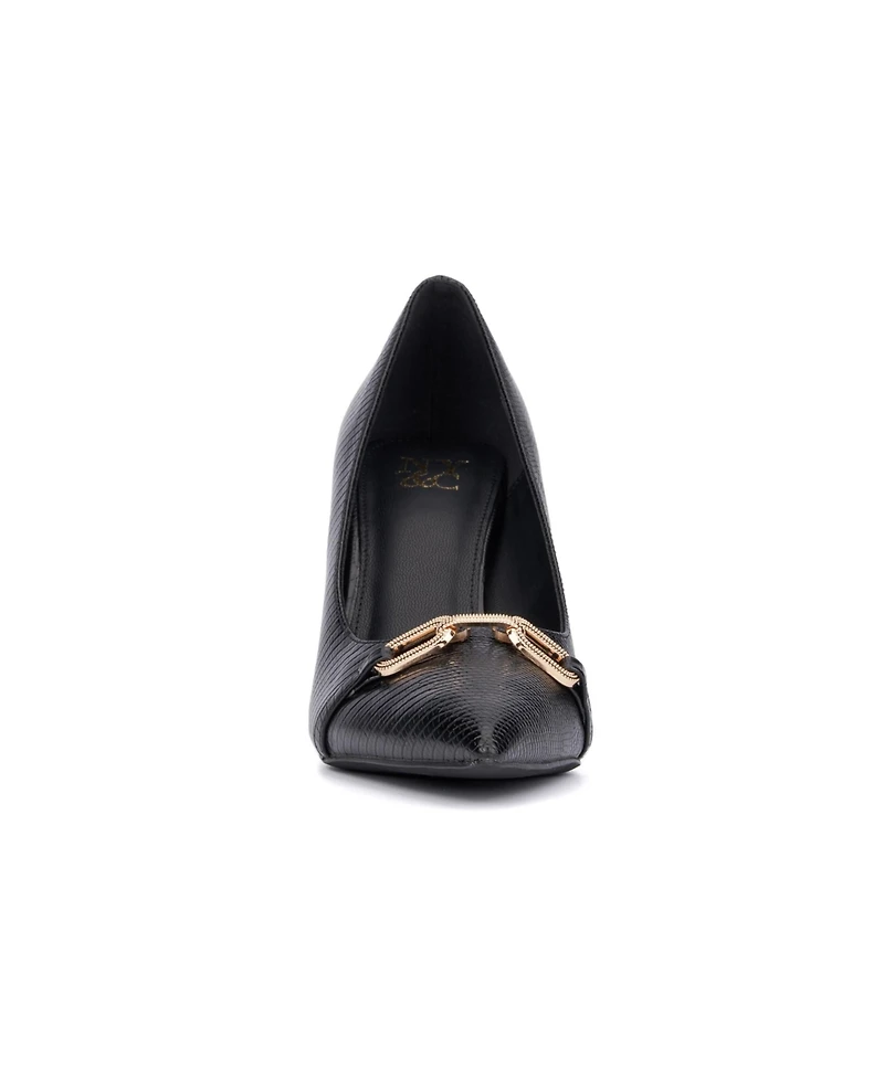 Women's Katerina- Lizard Embossed Pump Heels