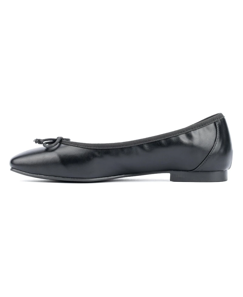 Women's Paulina- Square Toe Ballet Flats