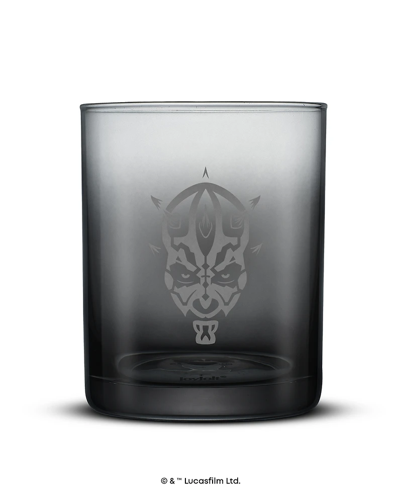 JoyJolt Star Wars Dark Side Short Drinking Glasses, Set of 4