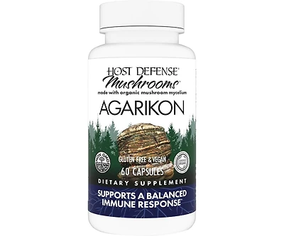 Host Defense Agarikon Capsules - Immune System Support Supplement