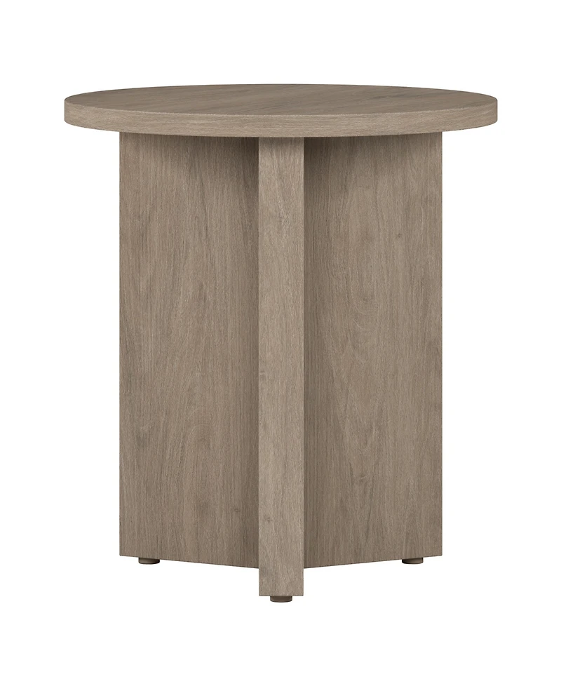 Hudson & Canal 20" Anders Wide Round Side Table